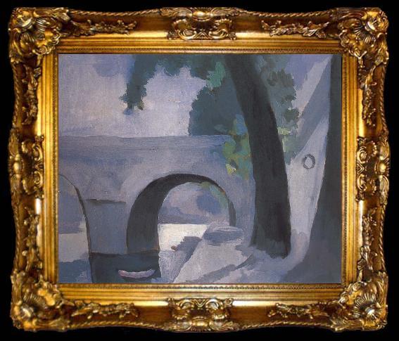 framed  Marie Laurencin Landscape, ta009-2
